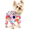 Dog Jumpsuit Cute Fruit Puppy Pajamas Warm Pets Onesie with Feet Outfit