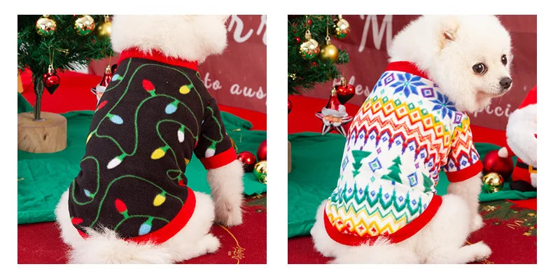 Dog Sweater Winter Warm Christmas Clothes for Small Medium Large Dogs Golden Retriever Rottweiler Corgi Cat Pullover Jumper