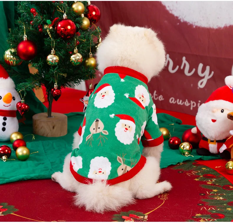 Dog Sweater Winter Warm Christmas Clothes for Small Medium Large Dogs Golden Retriever Rottweiler Corgi Cat Pullover Jumper