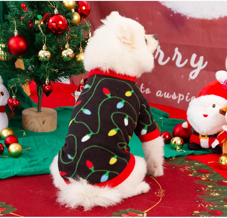 Dog Sweater Winter Warm Christmas Clothes for Small Medium Large Dogs Golden Retriever Rottweiler Corgi Cat Pullover Jumper