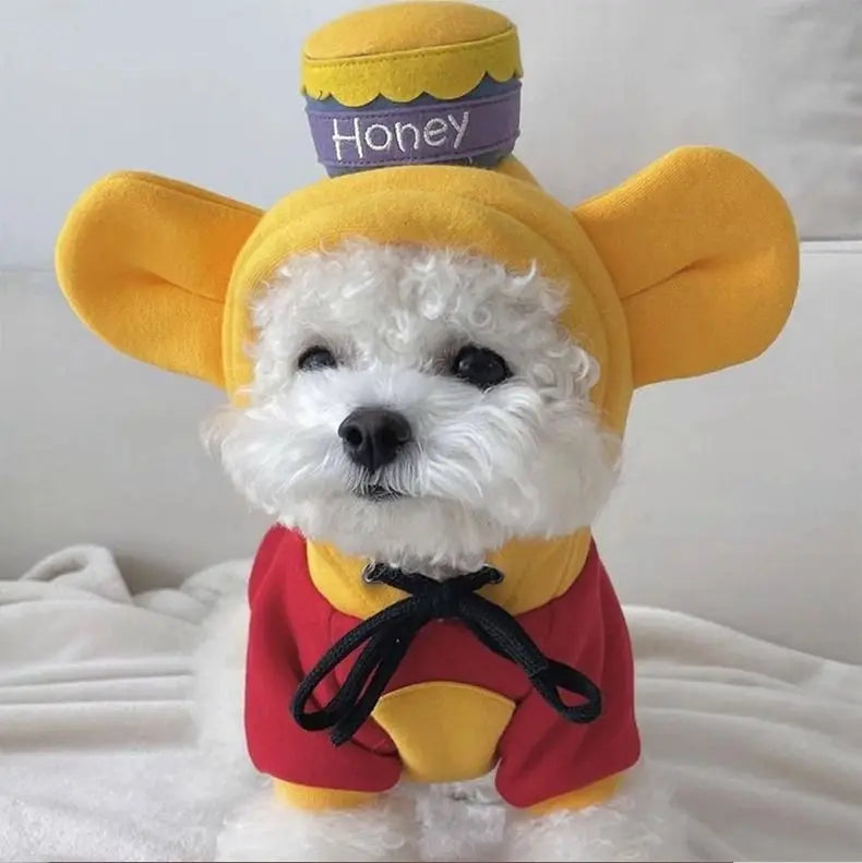 Cute Puppy Dog Clothing Autumn Cat Teddy Bears Pomeranian Schnauzer Small Puppy Pet Sweater