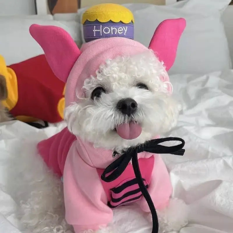 Cute Puppy Dog Clothing Autumn Cat Teddy Bears Pomeranian Schnauzer Small Puppy Pet Sweater