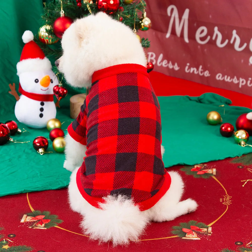 Dog Sweater Winter Warm Christmas Clothes for Small Medium Large Dogs Golden Retriever Rottweiler Corgi Cat Pullover Jumper
