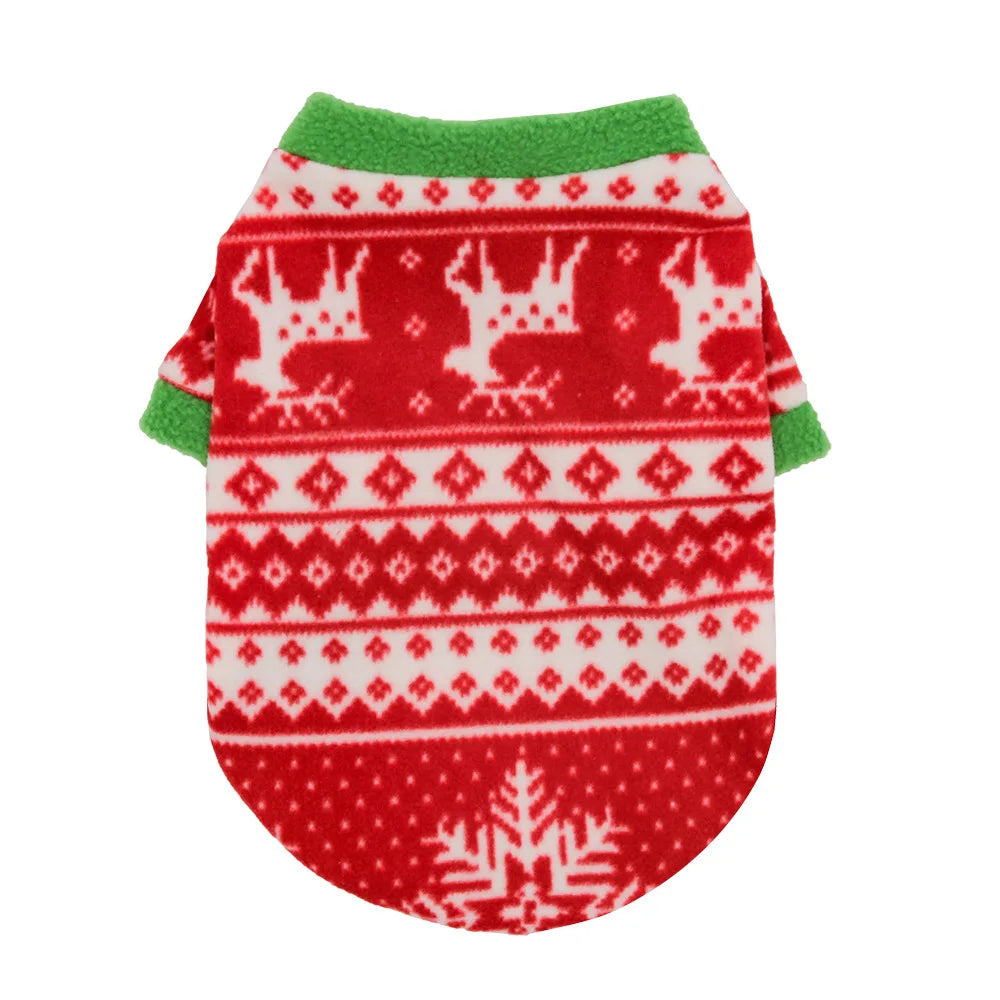 Dog Sweater Winter Warm Christmas Clothes for Small Medium Large Dogs Golden Retriever Rottweiler Corgi Cat Pullover Jumper
