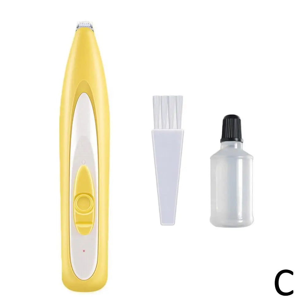 Pet Electric Hair Trimmer Professional Dog Cat Care Supplies Foot Hair Trimming Pet Grooming Hairdresser With Maintenance Oil