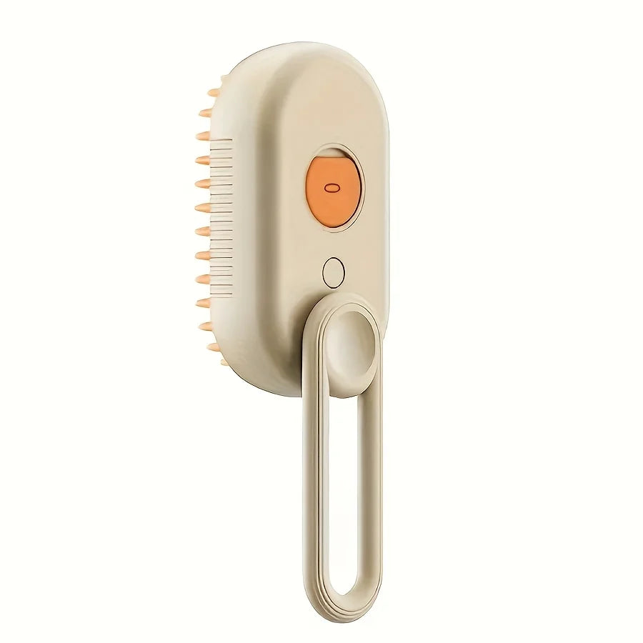 Steam brush for cats, steam brush for dogs 2025 new pet steam grooming comb, grooming brush, gentle combing, reduce flyaway hair