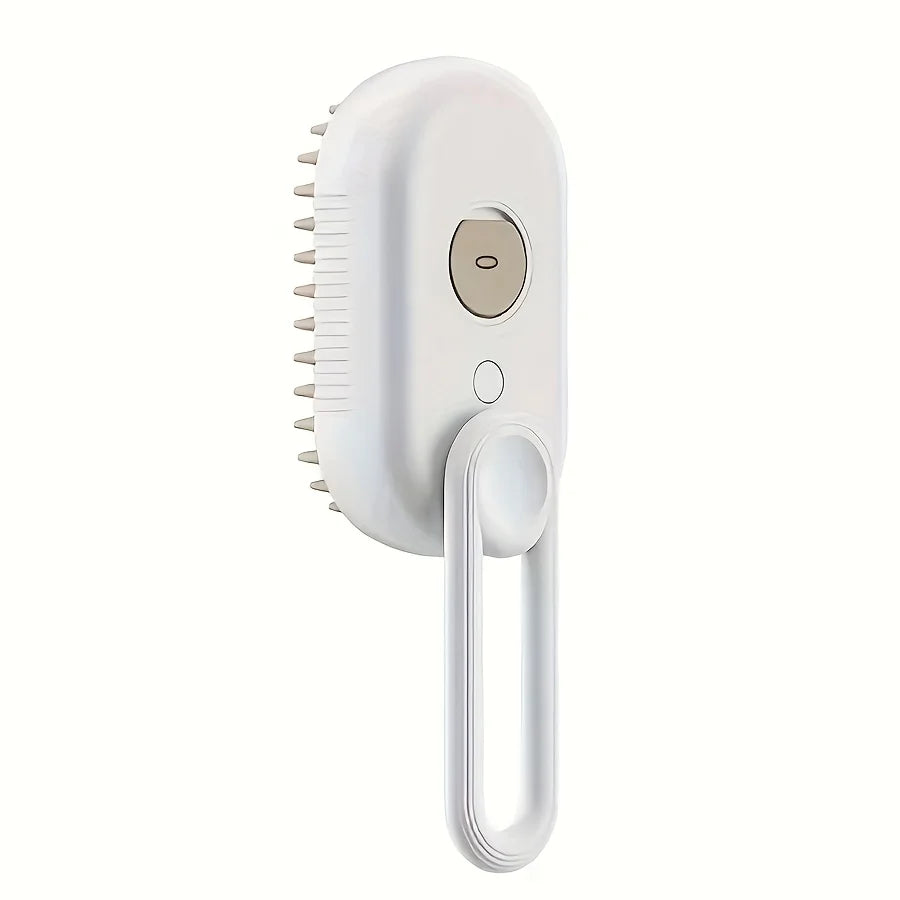 Steam brush for cats, steam brush for dogs 2025 new pet steam grooming comb, grooming brush, gentle combing, reduce flyaway hair