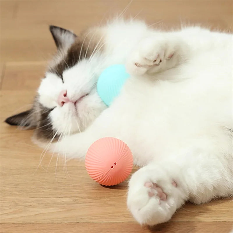 Smart Dog Toy Ball Electronic Interactive Pet Toy Moving Ball USB Automatic Moving Bouncing for Puppy Christmas gift Cat Product