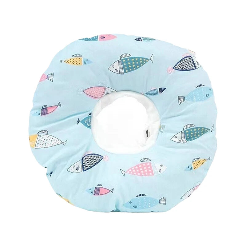 Cute Sweet Cartoon Pattern Cat Elizabethan Collar Adjustable Recovery Collar Pet Dog Neck Recovery Collar Protective Collar
