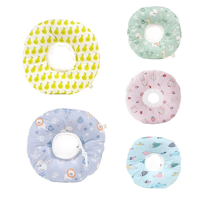 Cute Sweet Cartoon Pattern Cat Elizabethan Collar Adjustable Recovery Collar Pet Dog Neck Recovery Collar Protective Collar