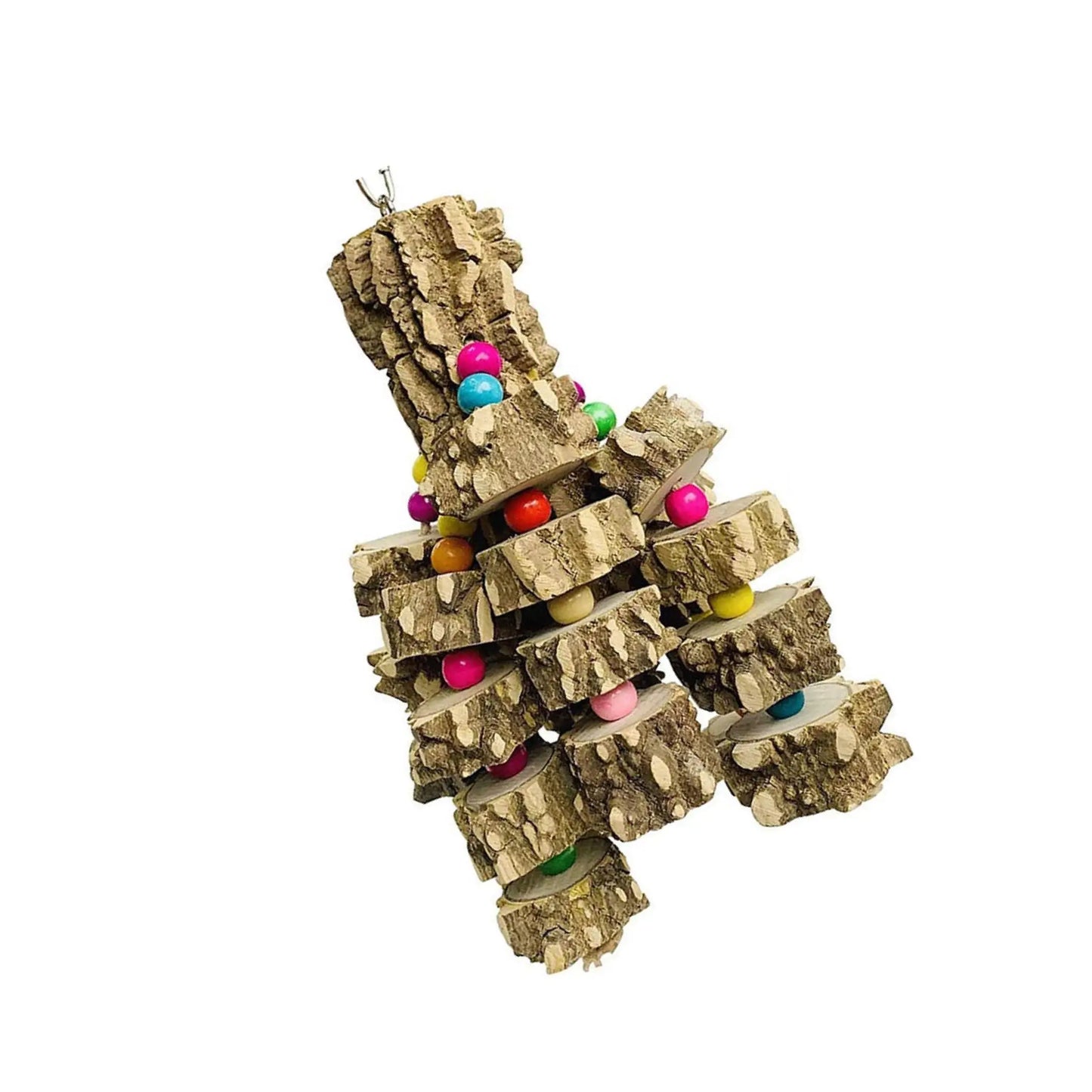 Pet Bird Wooden Climb Cockatiel Parakeet Budgie Parrot Toy