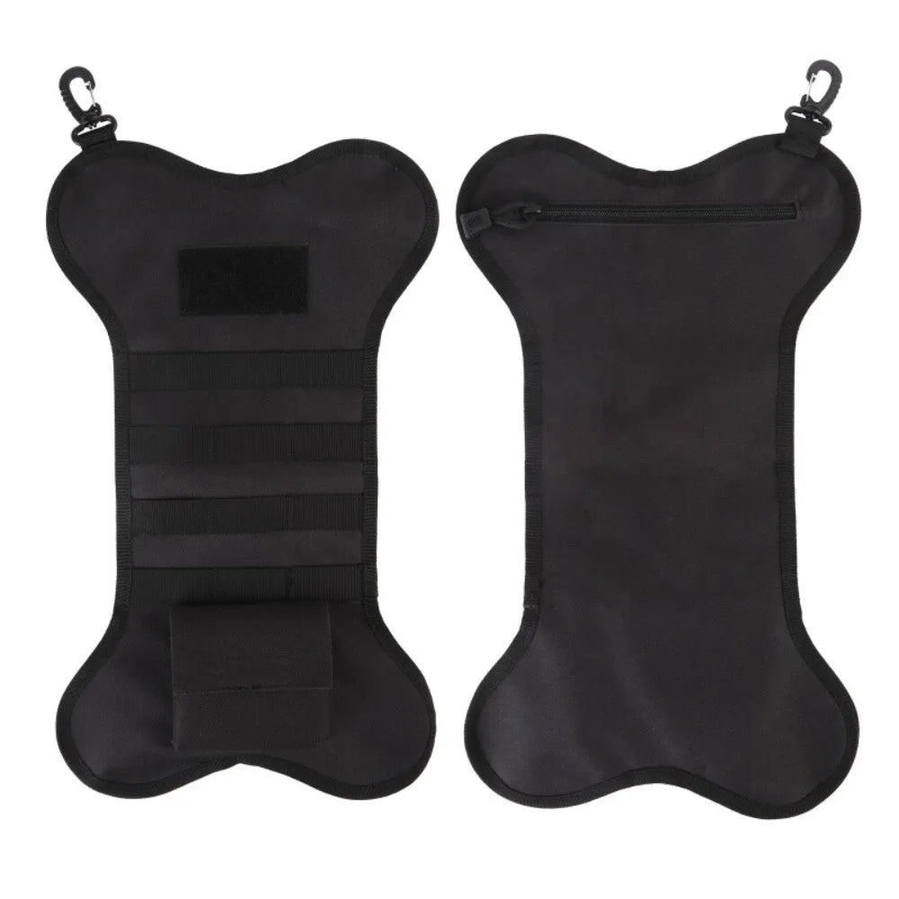 Tactical Christmas Stockings Dog Bone Xmas Stocking Mantel Decoration Hanging Molle Gear Pouch Pet Gift Xmas Hanging Ornament