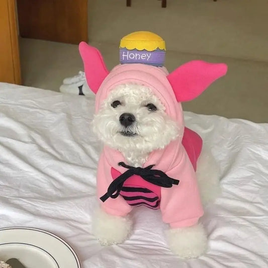Cute Puppy Dog Clothing Autumn Cat Teddy Bears Pomeranian Schnauzer Small Puppy Pet Sweater